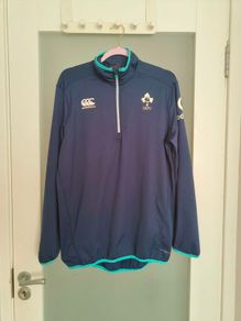 2016/17 Canterbury Ireland Rugby IRFU quarter-zip training top