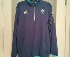 2016/17 Canterbury Ireland Rugby IRFU quarter-zip training top