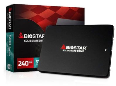 New 240GB SSD Hard Drive Solid State Biostar 2.5 Inch SATA III S100-240GB #1082