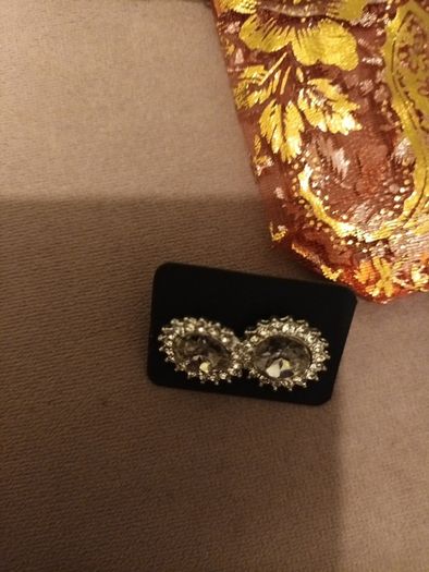 Costume earrings x 2