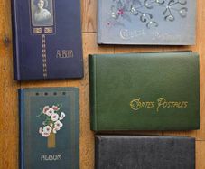 7 Vintage Photo & Postcard Albums