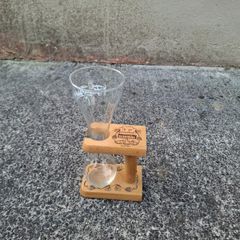 Kwak belgian beer glass possible to post