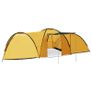 Camping Igloo Tent 650x240x190 cm 8 Person Yellow Image 8