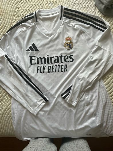 Real Madrid Long Sleeve 2024/25 XL Jersey