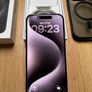 Apple iPhone 15 pro 128gb titanium black unlocked Image 3