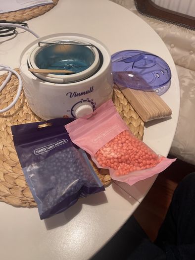 wax materials and machine