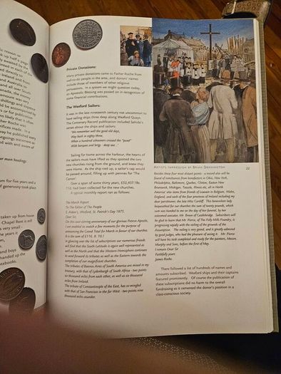 The Twin Churchs Of Wexford Book. First Edition Large Volume Hardback In Good Condition.  See Photos For Same.