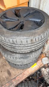 2026 Tesla Model Y Juniper 19 Genuine Crossflow Wheels Tyres Set of 4