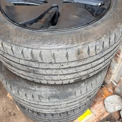 2026 Tesla Model Y Juniper 19 Genuine Crossflow Wheels Tyres Set of 4
