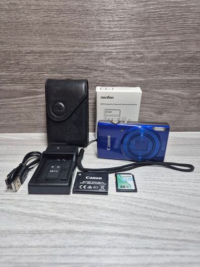 Canon IXUS 180 Digital Compact Camera Working w/ Canon 10x Optical Zoom Lens