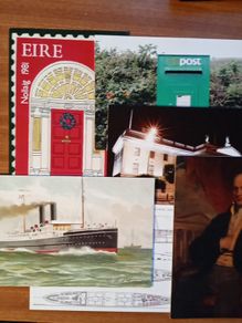 six unused postcards published by the An Post Museum & Archive