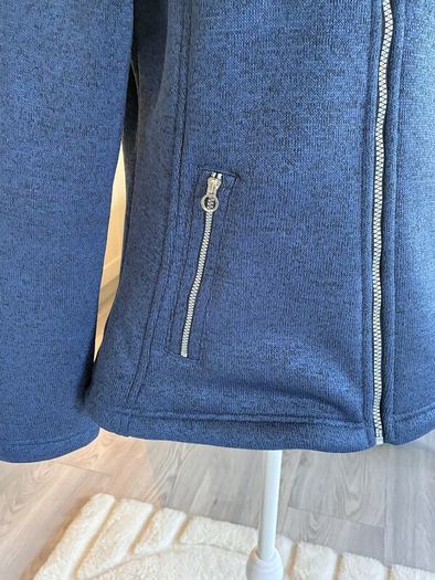 Regatta Womens Mellrey Full Zip Fleece Jacket Navy Blue Size UK 12 / EU 38