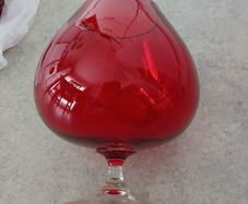 decorative oversized brandy glass