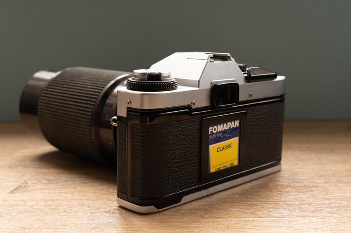 1980s Olympus OM-20 camera
