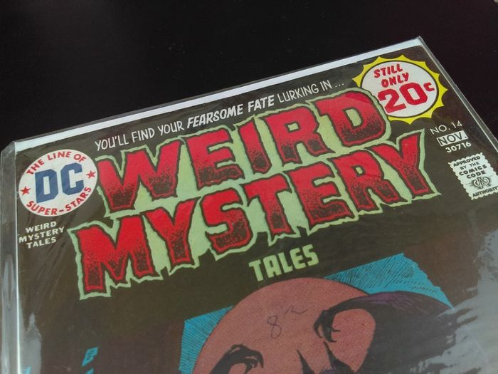 Weird Mystery Tales ! Issue #14 ! Bronze Age HORROR Comic ! by DC Comics !
