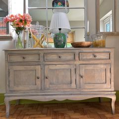 Beautiful Solid Wood Antique French Style Sideboard