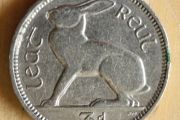 Ireland 1939 3 pence 3d Low Mintage coin