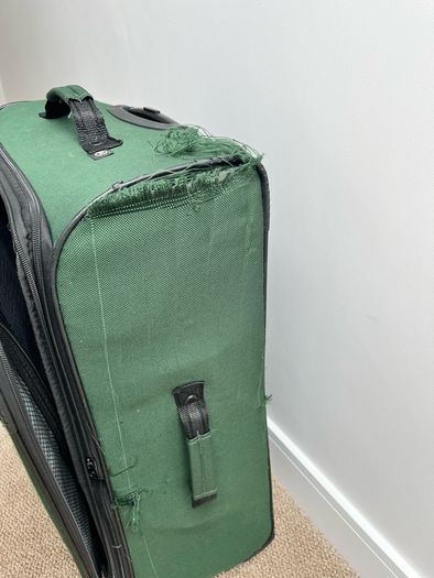 Large roller suitcase