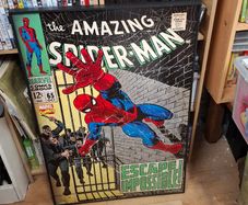 Amazing Spider Man Marvel Comic Escape Impossible Canvas