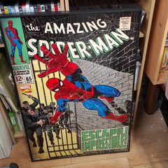 Amazing Spider Man Marvel Comic Escape Impossible Canvas
