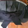 Ladies black dress handbag MANGO Image 3