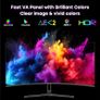 34-Inch Curved Gaming Monitor, 3440x1440 WUQHD, 240Hz, 1ms MPRT, Fast VA Curved Screen, 1500R, Adaptive Sync, HDR, sRGB 130%, 3000:1 Contrast, HDMI2.1&DP1.4, VESA Mount, PIP/PBP, AMZG34C5QPro Image 4