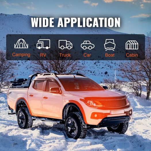 Diesel Air Heater All-in-one 12V 8KW Bluetooth App