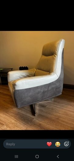 swivel armchair