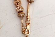 Elegant Golden and Silver Heart Bracelets
