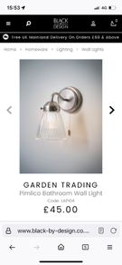 Wall Light pair