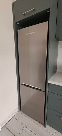 Nordmende 170cm Fridge Freezer Stainless Steel look