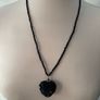 Vintage Beads with Heart Pendant Image 2