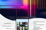 1pc LED RGB Ambient Light with Sound Sensor, USB-Powered Infrared Remote Control