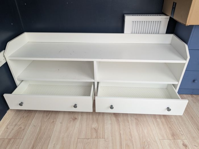 tv stand, ikea hauga