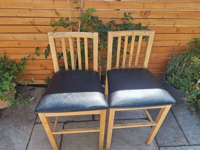 High bar chairs x2
