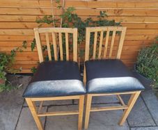 High bar chairs x2