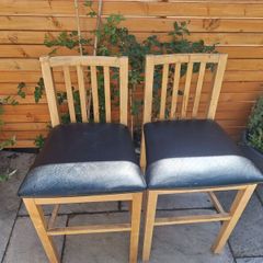 High bar chairs x2