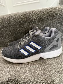 Grey Adidas ZX Flux Torsion runners