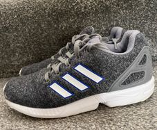 Grey Adidas ZX Flux Torsion runners