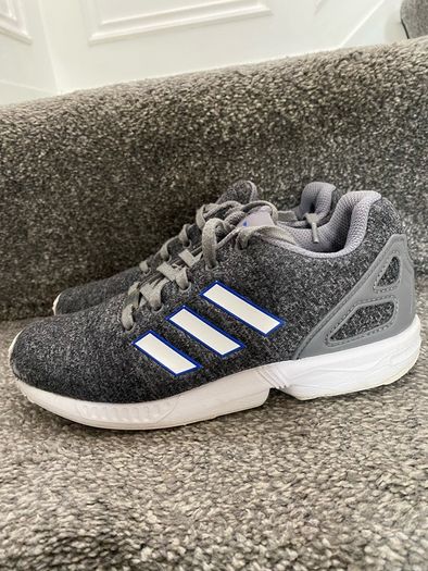 Grey Adidas ZX Flux Torsion runners