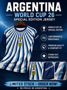 Argentina football jersey