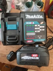 Makita charger 40V and battery 40V 5Ah