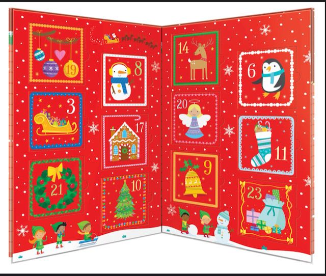 Advent Calendar 24 Book Collection Usborne