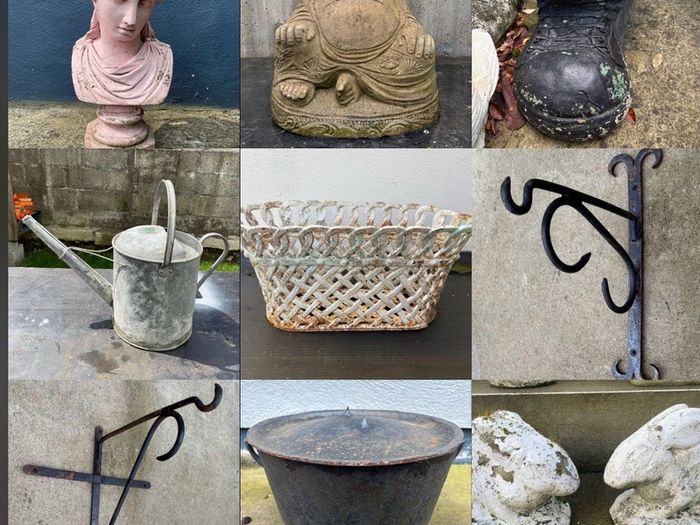 Antique and Vintage gardening items