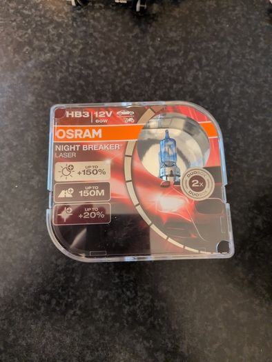 Osram Night Breaker Laser HB3 12v 60W