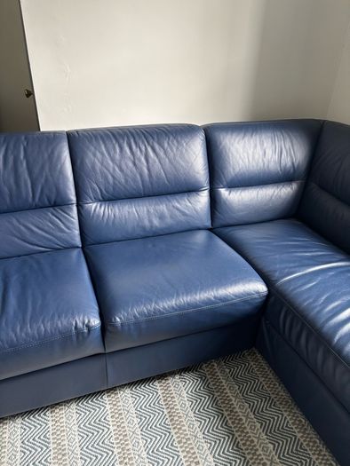L Shaped Leather Couch