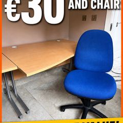 Desk & Chair Office Chair Set