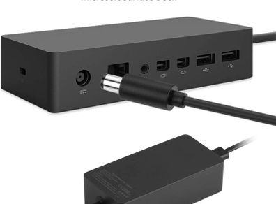 Like New Microsoft 1661 Surface Dock / Docking Station & Power Supply