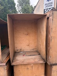 wooden boxes - collect Ballymount