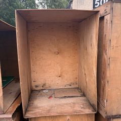 wooden boxes - collect Ballymount